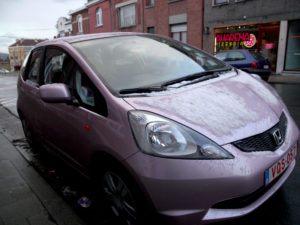 La nouvelle Honda Jazz rose