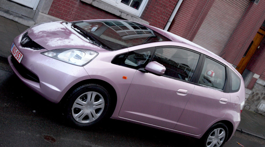 La nouvelle Honda Jazz rose