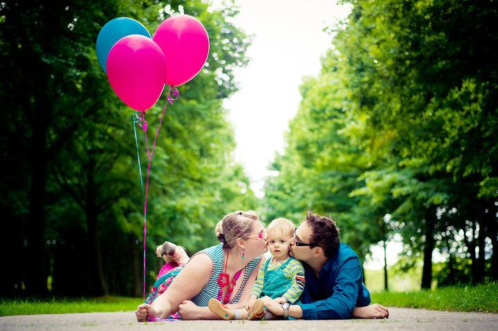 La famille arc en ciel par Noellie Letot