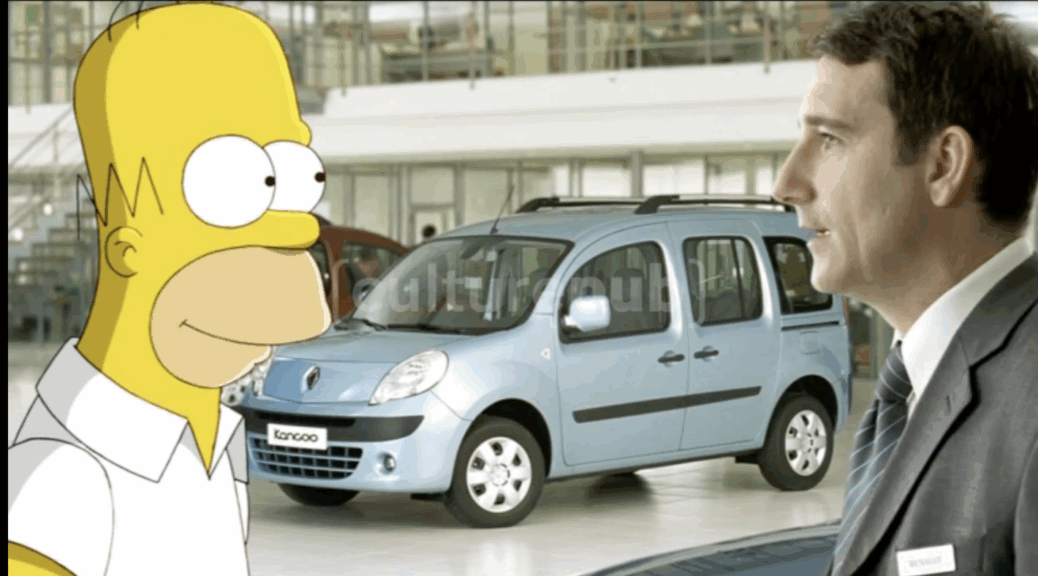 RENAULT : LES SIMPSONS (FRANCE - 2008)