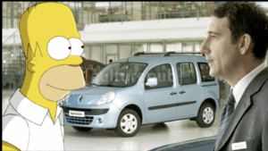 Un papa Kangoo,….