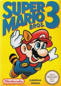 Illustration de la boite du jeu Super Mario Bros. 3