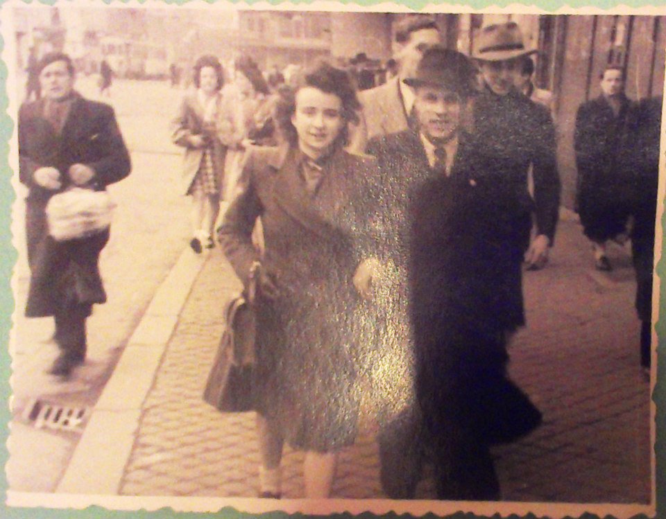 Marcella & Jules - fiancaille à Liège en 1946