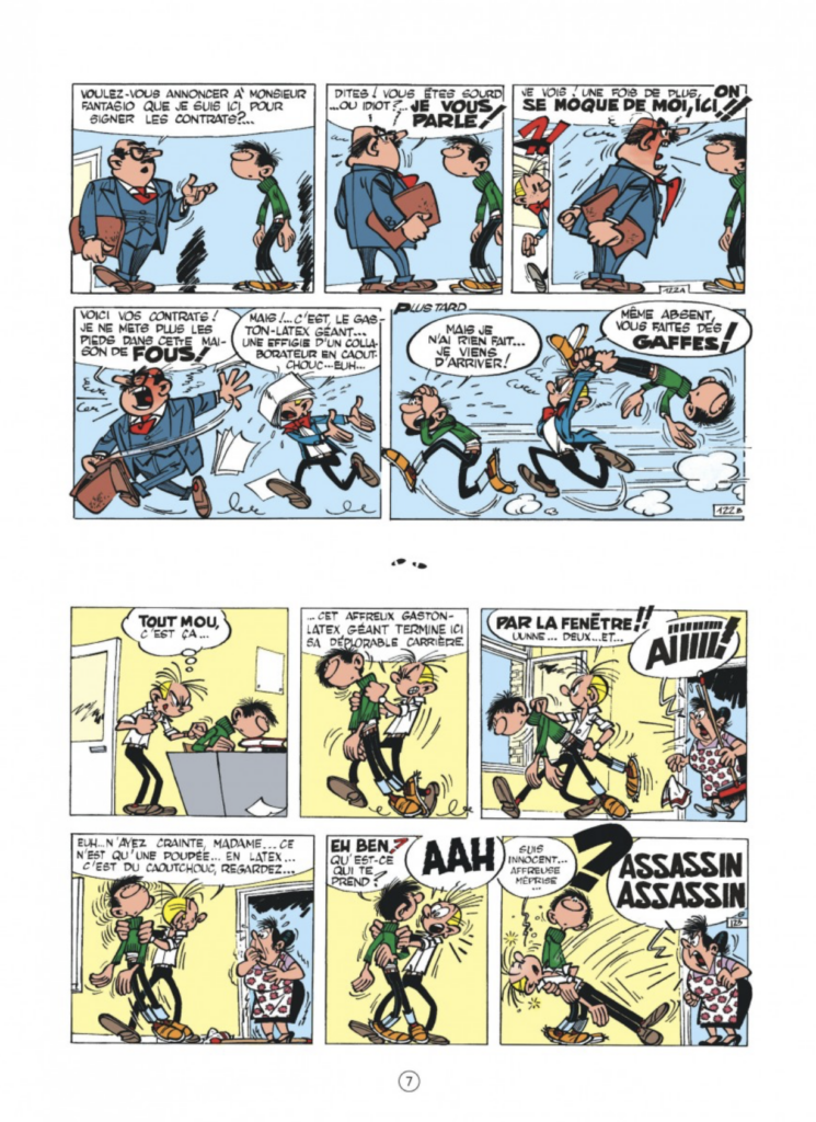 Extrait de GastonTome 3 - Gala de gaffes - © Dupuis