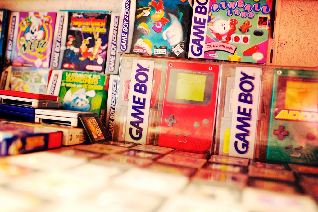 Un coup d'oeil sur le coin GameBoy