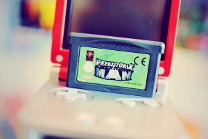 Prehistorik Man de Titus sur la GBA SP