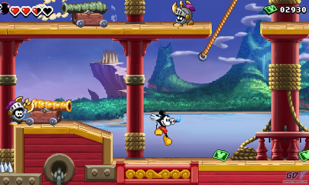 Epic Mickey : Power of illusion (3DS)