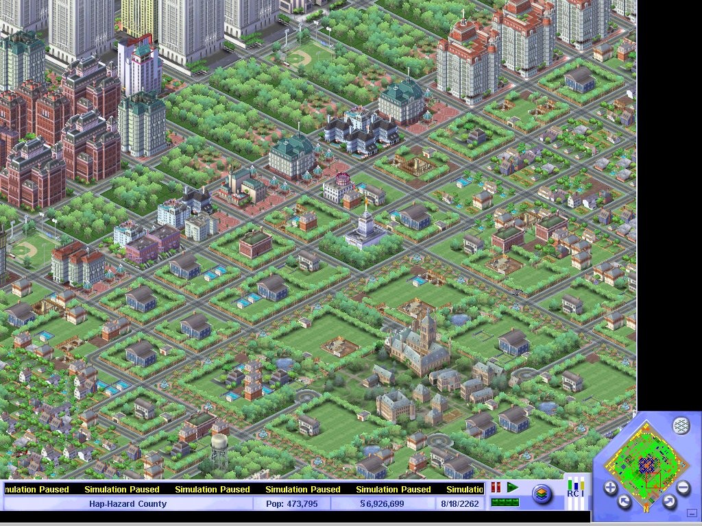 Simcity 3000 - PC (Electronic Arts – Maxis, 1999)