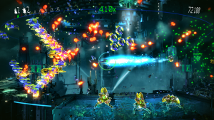 Un an plus tard, voilà enfin Resogun sur PS3
