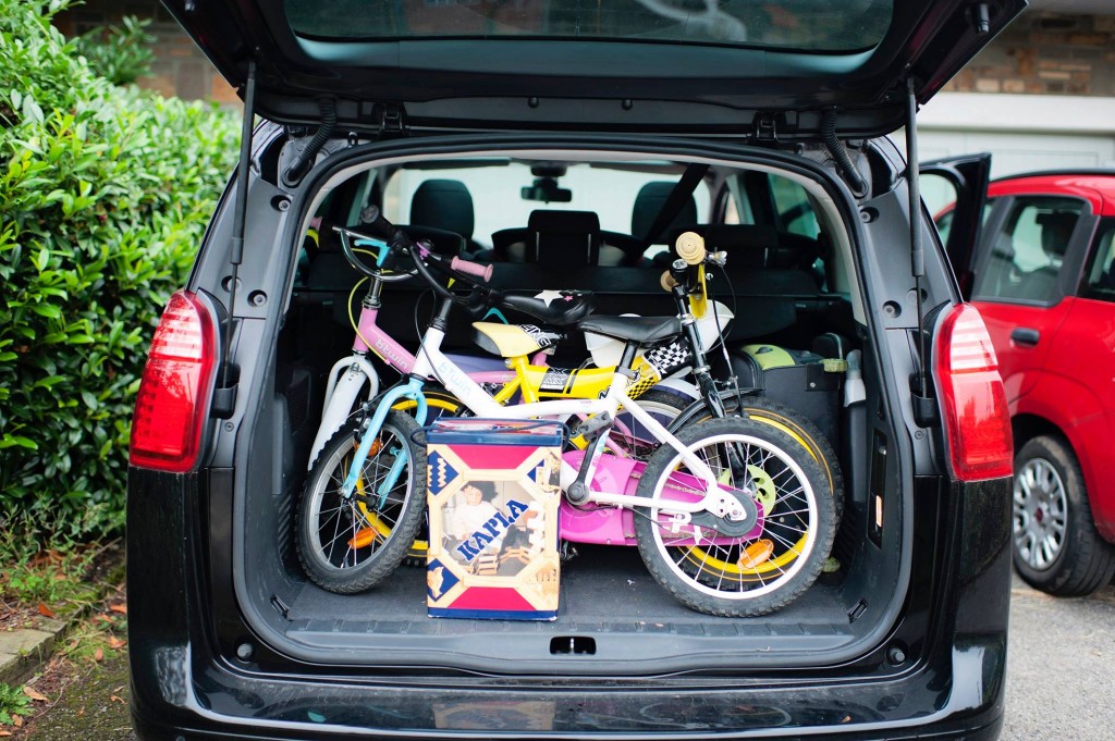 Peugeot 5008 - Valises + Vélos
