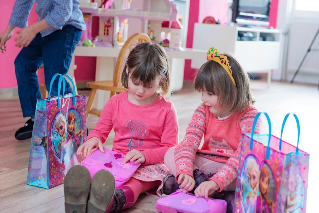 Alice & Juliette - 4 ans - Anniversaire Reine des Neiges