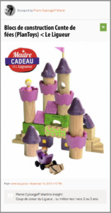 Blocs de construction Conte de fées (PlanToys)