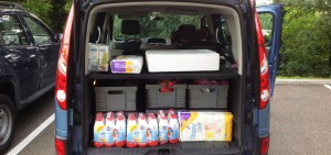 Renault Kangoo 5 places et les courses