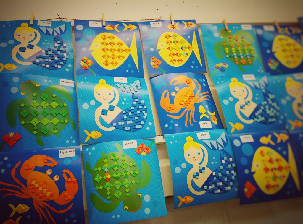 Exposition - L'océan - école du Sart Tilman - 2016