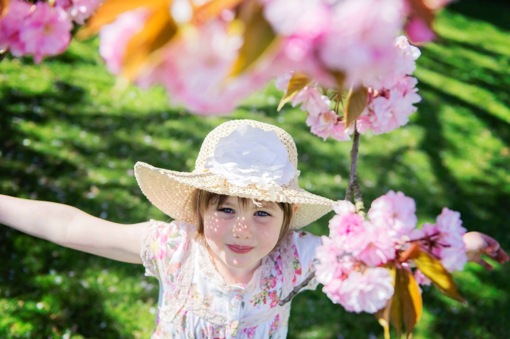 Juliette - Cerisier du japon - séance photo vintage - esneux - petite snorkys photography
