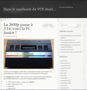 La 2600jr passe à 3.14, voici la Pi Junior !