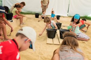 vacances 2016 - Paleosite - Saint-Cesaire - fouille