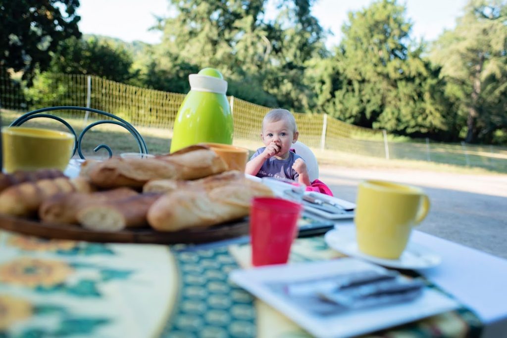 vacances 2016 - domaine de brassac - dernier petit déjeuner