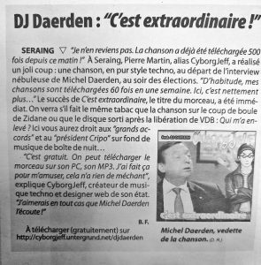 Cyborg Jeff - DJ Daerden - C'est extraordinaire