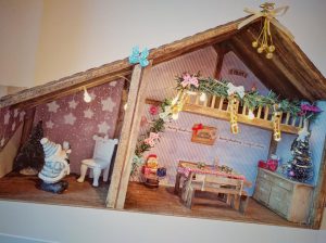 Noel 2016 - Une jolie décoration achetée sur la marché de Noël d'Anthisnes