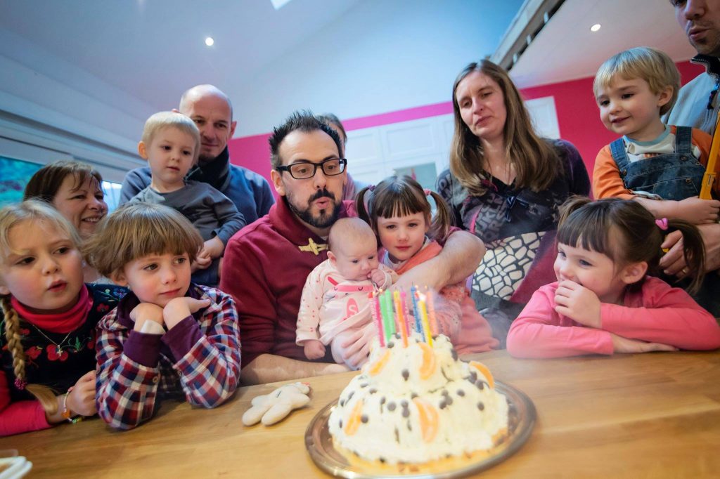 2016, 38 ans en famille