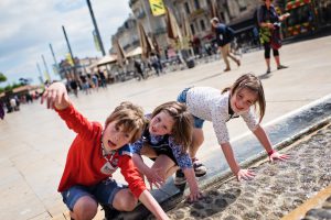 De retour à Montpellier en famille