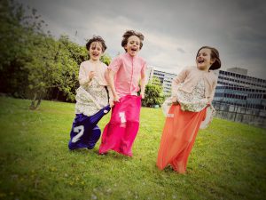 On s'amuse à la communion de Mattéo