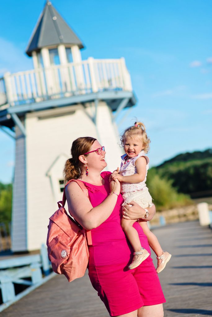 balade sur le petit port en famille - Center Park - Lac d'Ailette