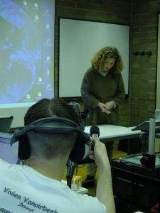 Première captation vidéo avec Chantal Dupont pour le projet Formasup - LabSET (2002)