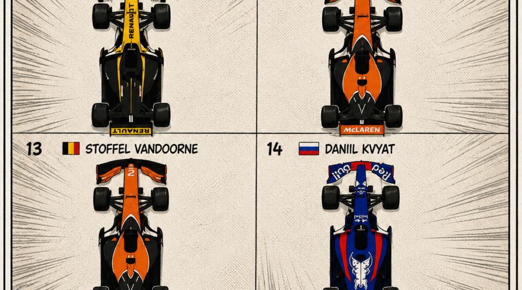 Good job Stoffel Vandoorne... demain, ramène-nous des points !!! -- généré par ChatGPT, 2026Good job Stoffel Vandoorne... demain, ramène-nous des points !!! -- généré par ChatGPT, 2026