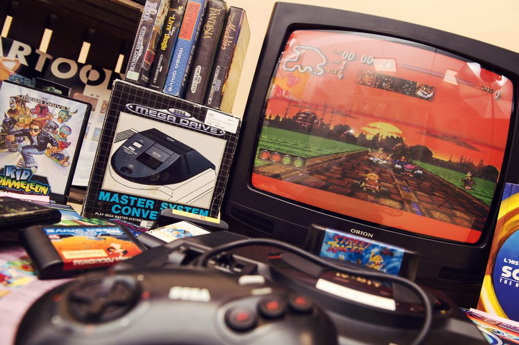 SEGA c'est plus fort que... les courses de rue dans les bois !!
