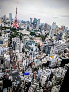 Tokyo vue d'en haut