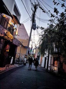 Dans les petites rues de Kyoto