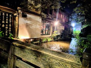 Dans les petites rues de Kyoto