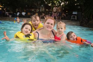 Photos de famille au Center Park de Vossemeren, 2017