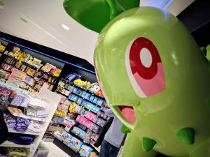 Tournage au Pokestore de Kyoto