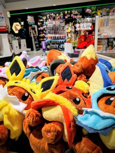 Tournage au Pokestore de Kyoto