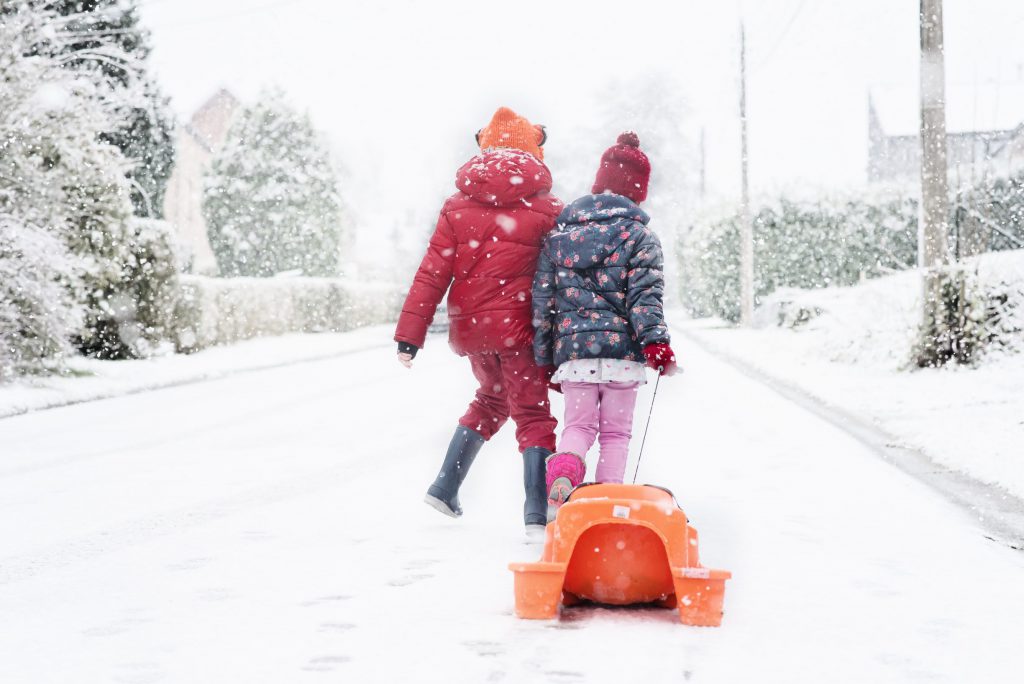Janvier 2018, il neige !