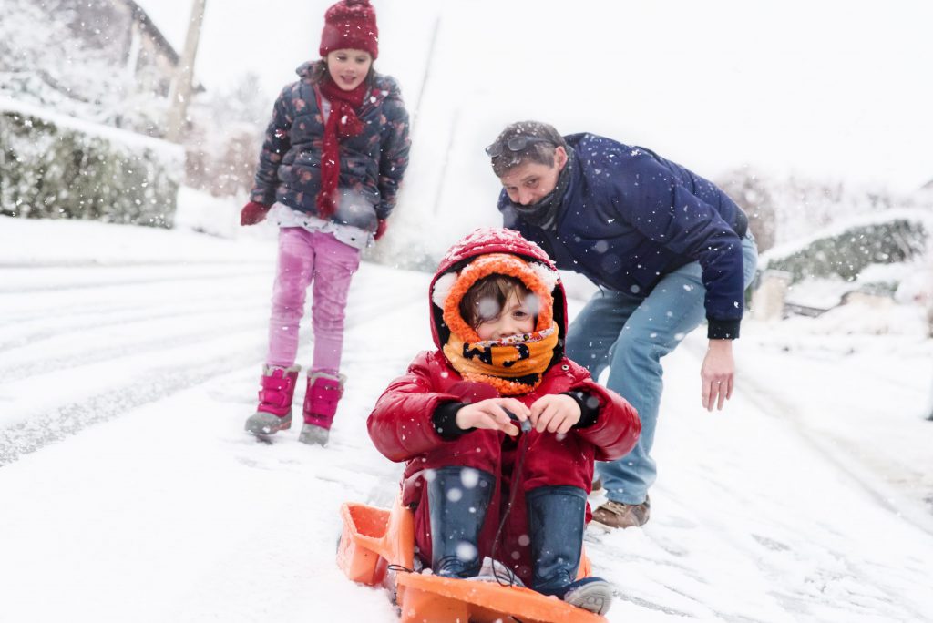 Janvier 2018, il neige !