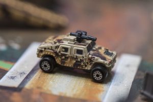 M1045 Humvee - Armored Assault Collection 6 - Micro Machine, 1992