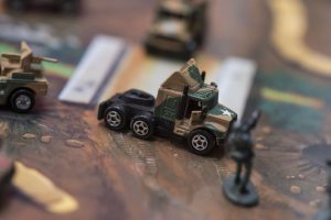 Semi Truck - Military Convoy #2 - Galoob Micro Machines, 1989