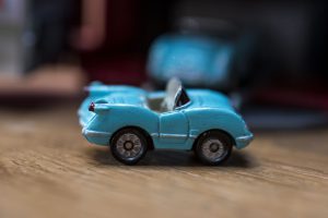 Chevrolet '55 Corvette Convertible - Sun Color Changer 5 - Micro Machines, 1988
