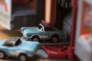 Chevrolet '57 Corvette - Classic Corvette - Micro Machines, 1989