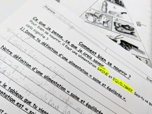 Une alimentation saine et équilibrée c&rsquo;est…