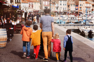 On découvre le joli port de Cassis