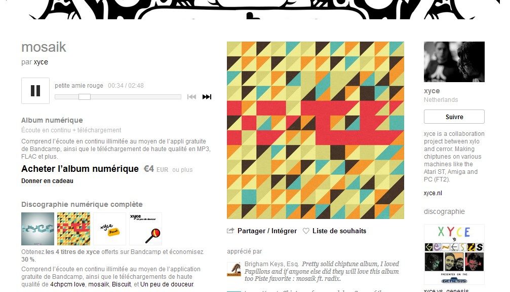 mosaik par xyce