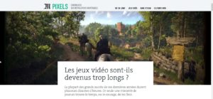 Pas assez de temps pour jouer ou des jeux-vidéo devenus trop longs ?