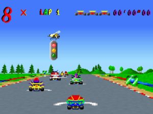 Skunny Kart - PC MS-DOS (Copysoft, 1993)