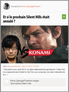 Tourmente à Silent Hills