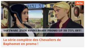 Les Chevaliers de Baphomet étaient en solde sur GOG